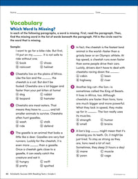 Scholastic Success with Reading Tests Grade 3 Workbook