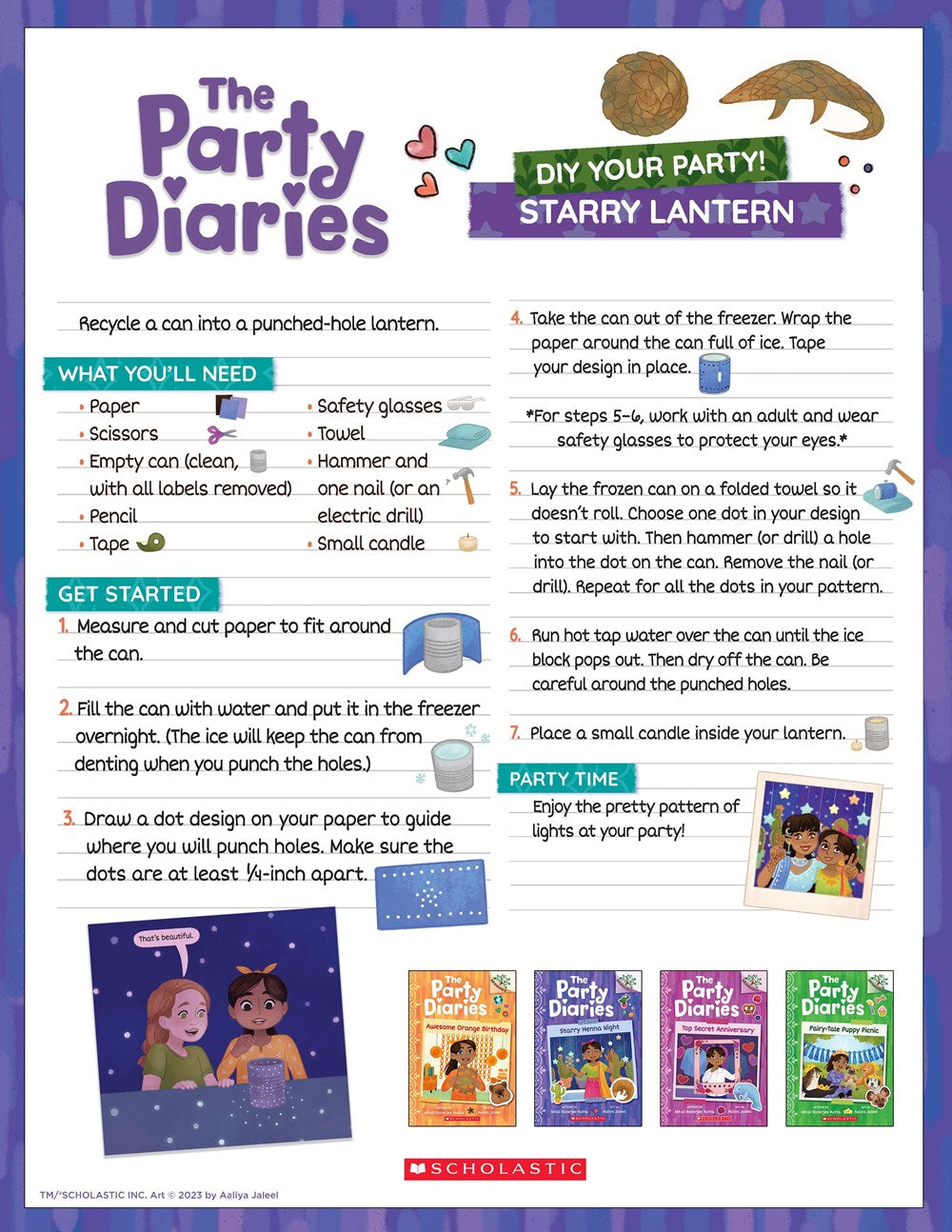 Starry Henna Night: A Branches Book (The Party Diaries #2)