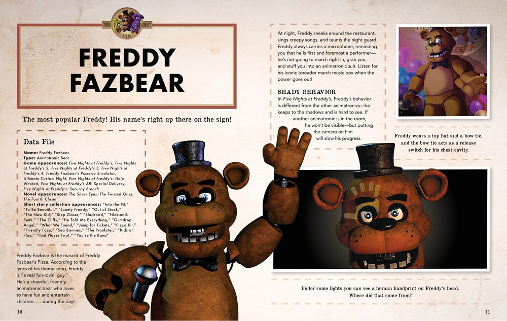 Five Nights at Freddy's Character Encyclopedia (An AFK Book)