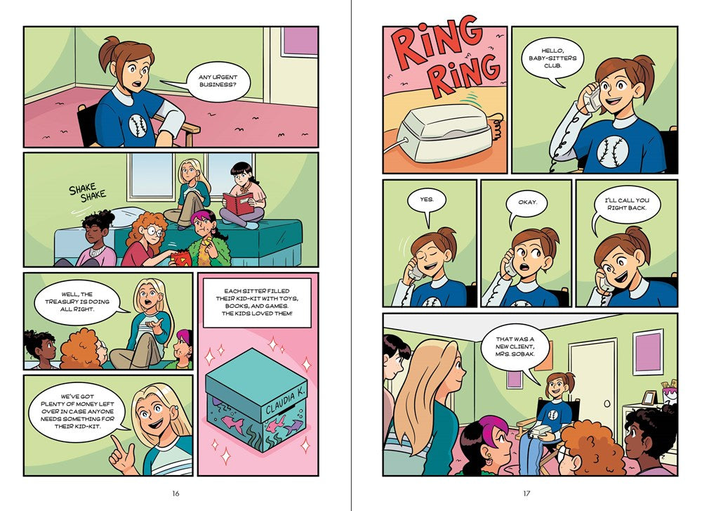 Claudia and the Bad Joke: A Graphic Novel (The Baby-sitters Club #15)