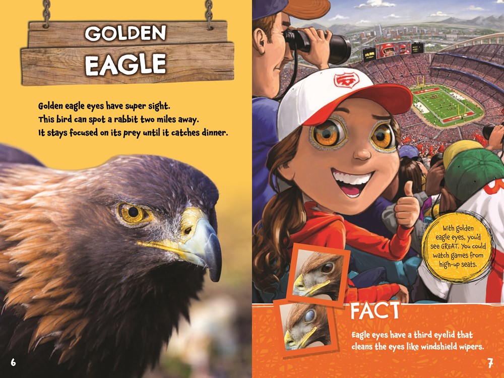 What If You Had Animal Eyes!? (Scholastic Reader, Level 2)