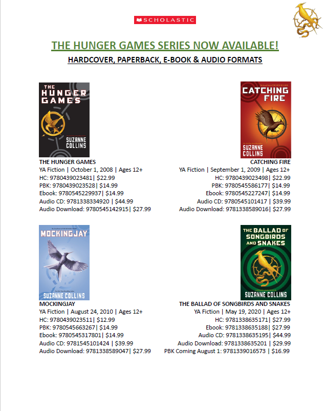 The Ballad of Songbirds and Snakes (A Hunger Games Novel): Movie Tie-In Edition