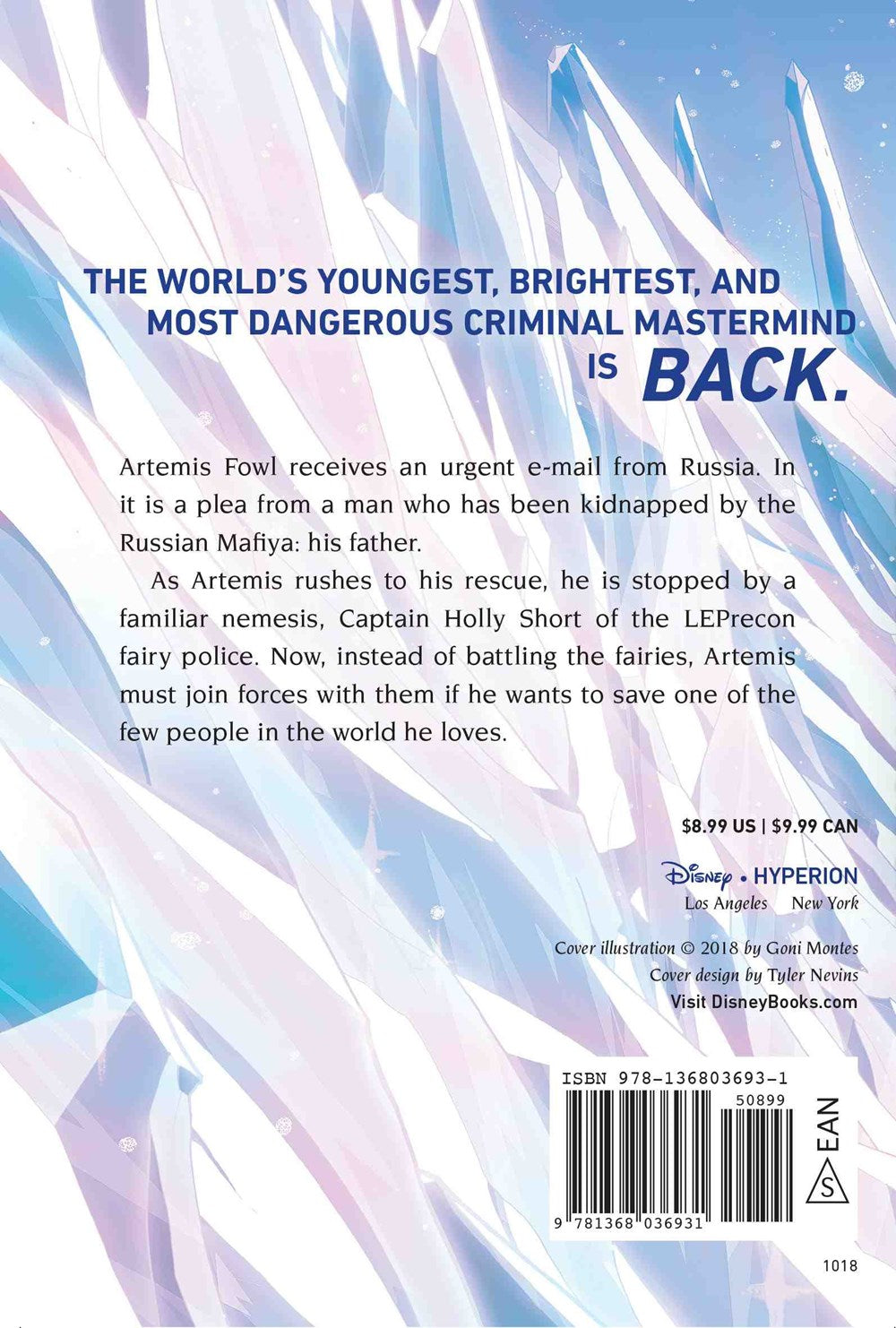 Arctic Incident, The-Artemis Fowl, Book 2