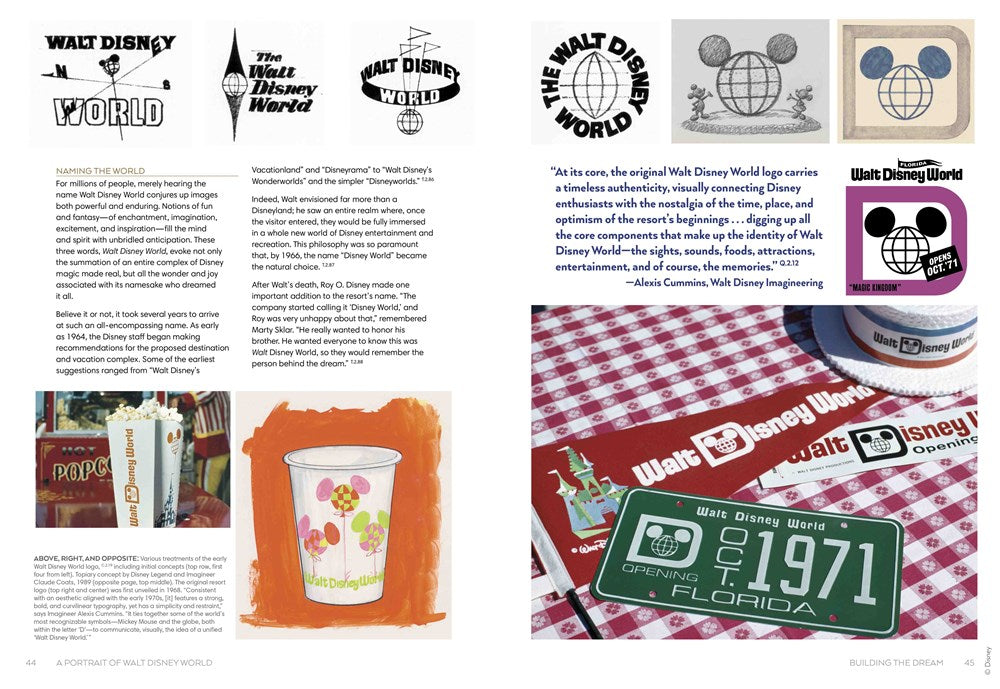 A Portrait of Walt Disney World: 50 Years of The Most Magical Place on Earth (Media tie-in)