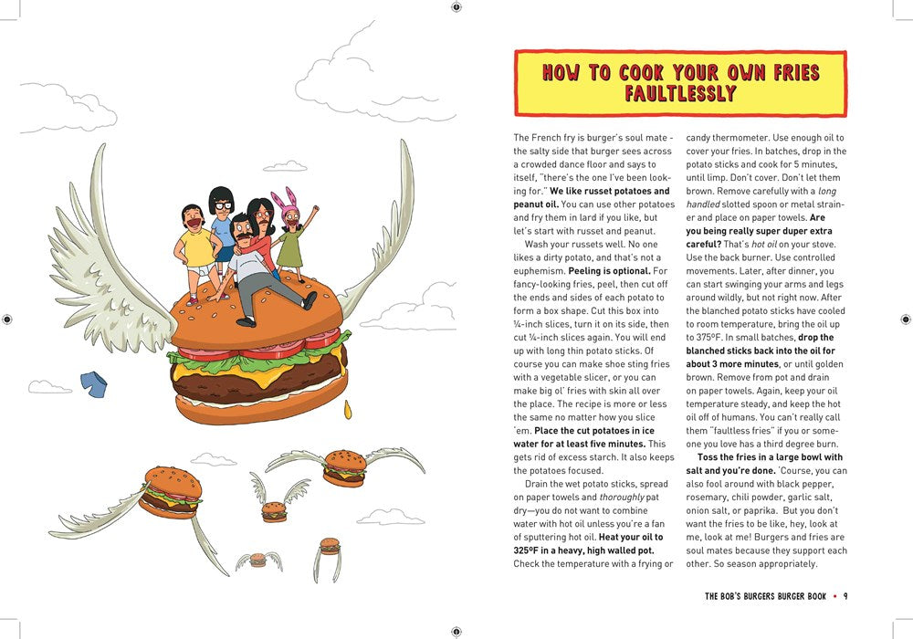 The Bob's Burgers Burger Book: Real Recipes for Joke Burgers