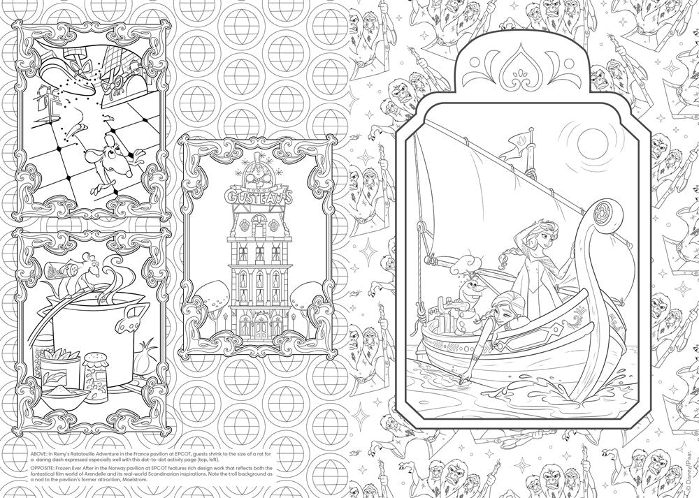 Art of Coloring: Walt Disney World : 100 Images to Inspire Creativity from The Most Magical Place on Earth (Media tie-in)