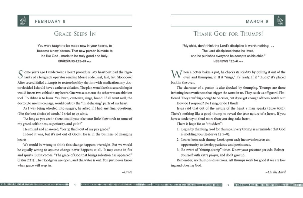 God Is With You Every Day (Large Text Leathersoft)