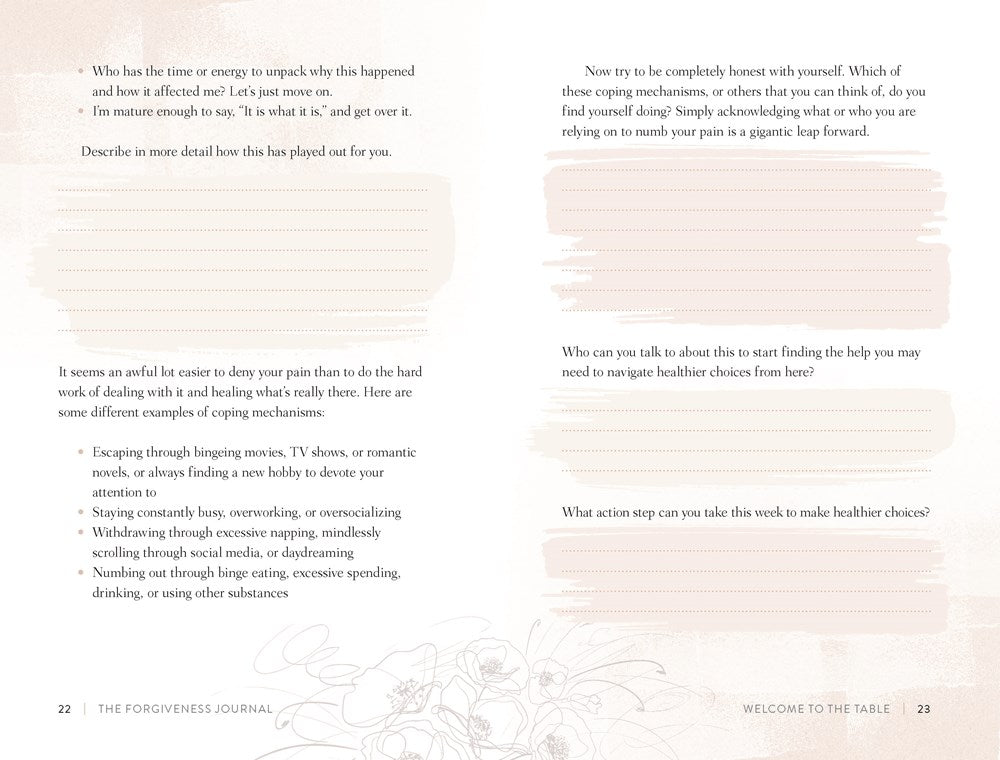 The Forgiveness Journal: A Guided Journey to Forgiving What You Can't Forget