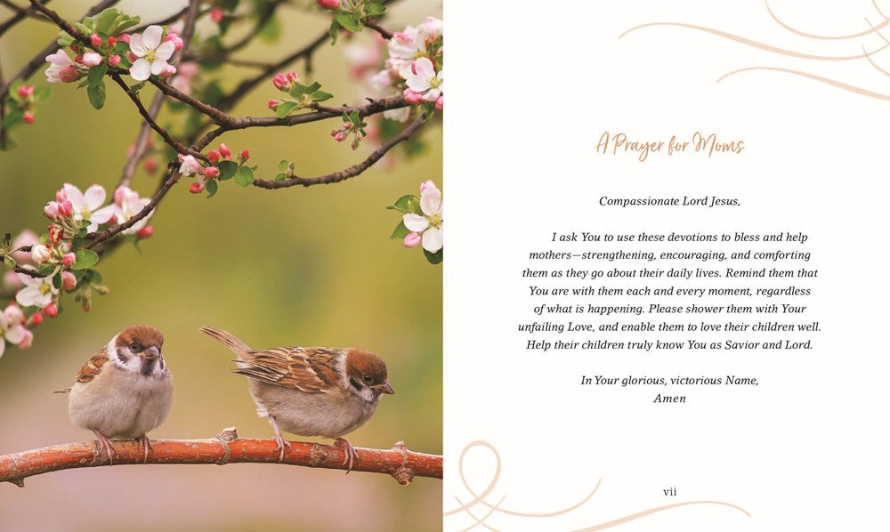 Jesus Calling for Moms, Padded Hardcover, with Full Scriptures: Devotions for Strength, Comfort, and Encouragement