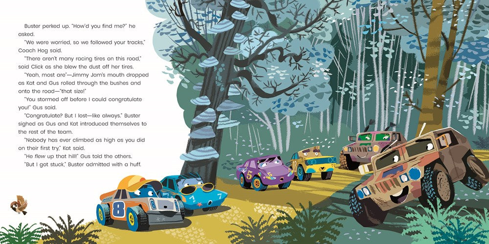 Buster Gets Back on Track