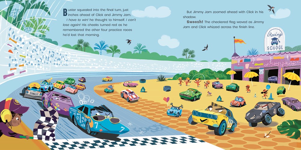 Buster Gets Back on Track