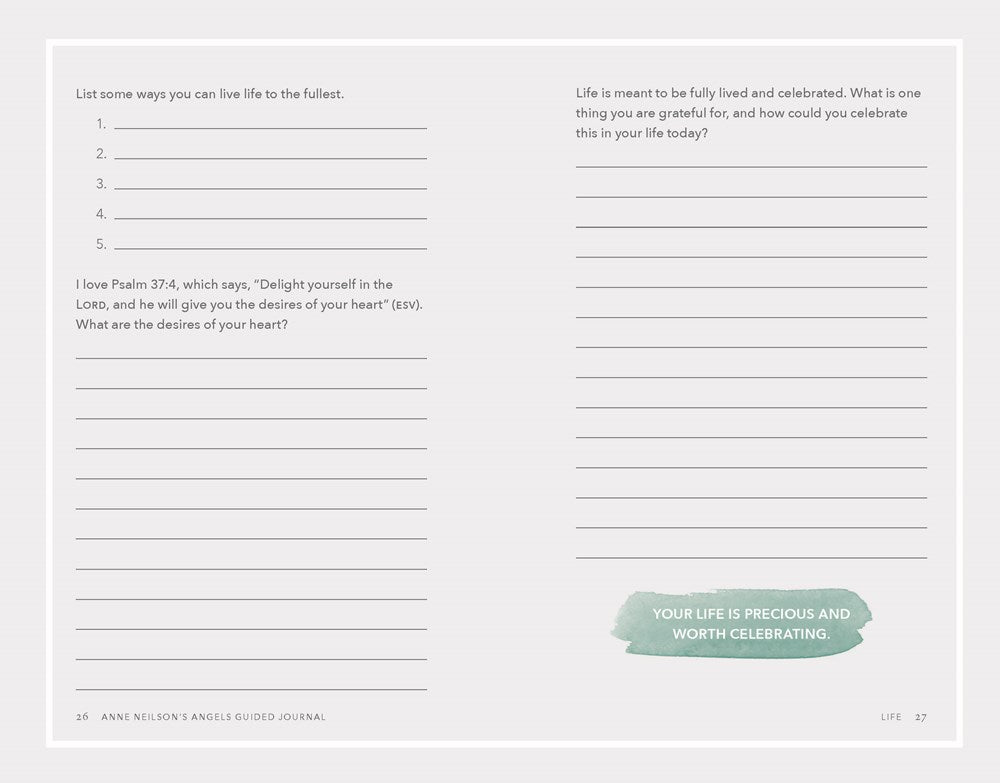 Anne Neilson's Angels Guided Journal