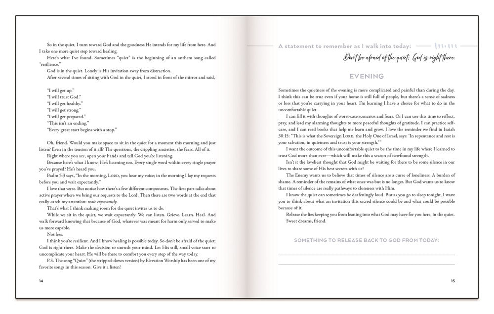 You're Going to Make It: 50 Morning and Evening Devotions to Unrush Your Mind, Uncomplicate Your Heart, and Experience Healing Today