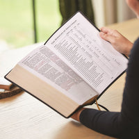 KJV Holy Bible: Large Print with 53,000 Center-Column Cross References, Pink Leathersoft, Red Letter, Comfort Print: King James Version