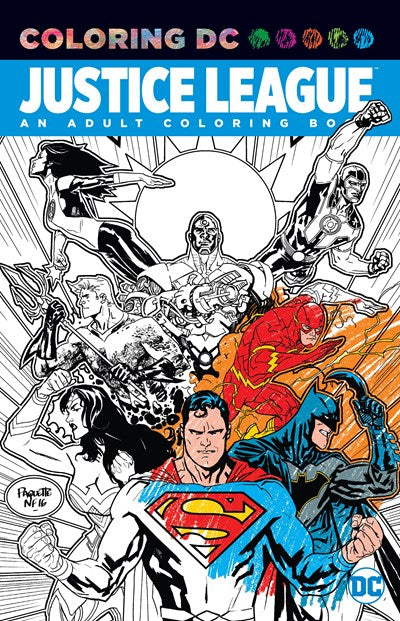 Justice League: An Adult Coloring Book – Spiralverse™
