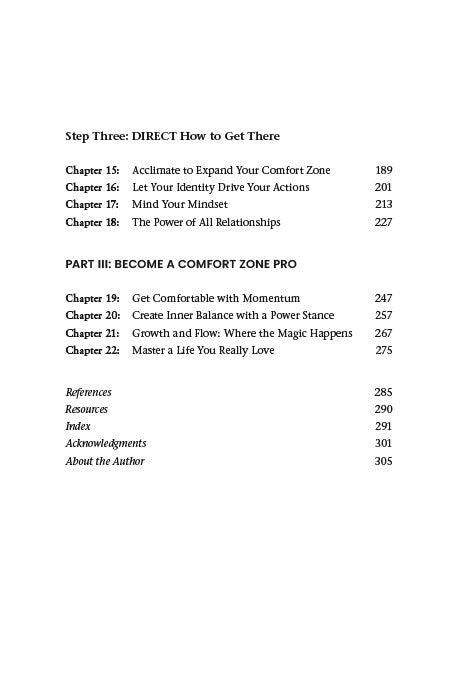 The Comfort Zone: Create a Life You Really Love with Less Stress and More Flow