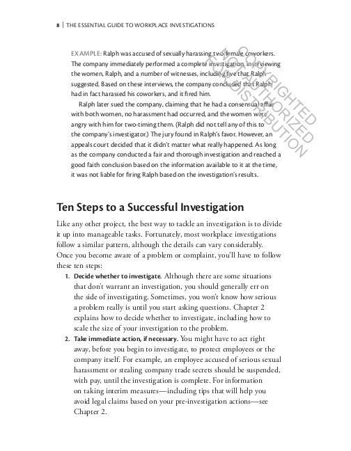 Essential Guide to Workplace Investigations, The