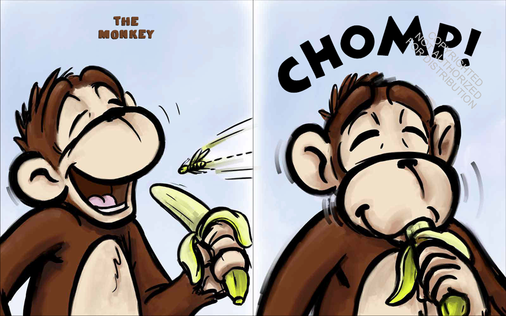 The Monkey and the Bee