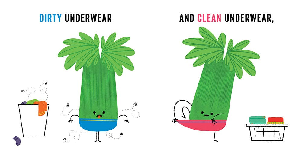 Vegetables in Underwear
