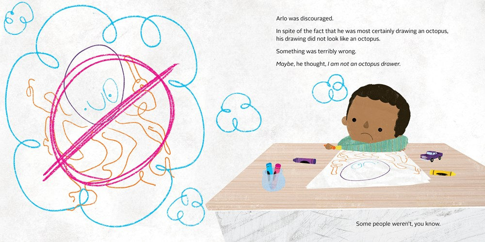 Arlo Draws an Octopus