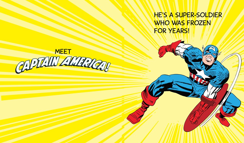 Captain America: My Mighty Marvel First Book