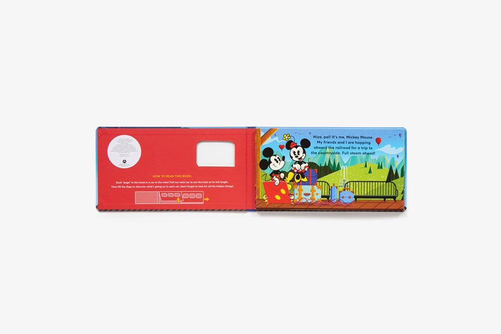 Disney All Aboard! Mickey's Railway (An Abrams Extend-a-Book)