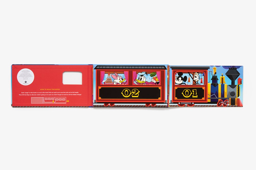 Disney All Aboard! Mickey's Railway (An Abrams Extend-a-Book)