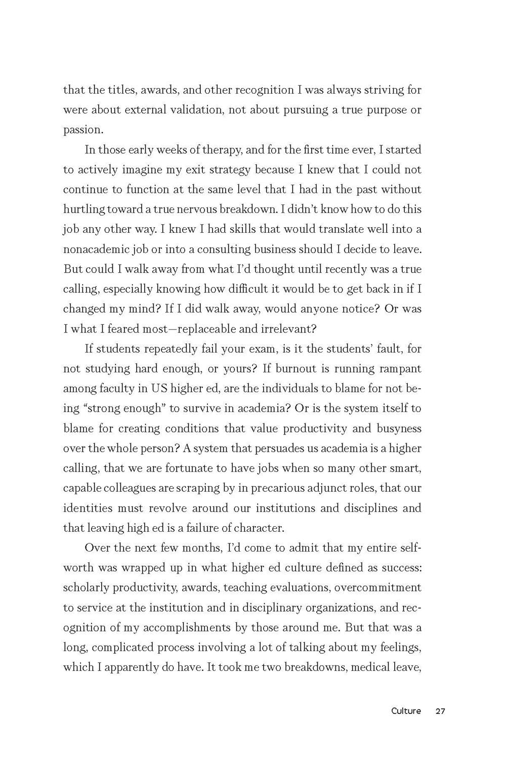 Unraveling Faculty Burnout