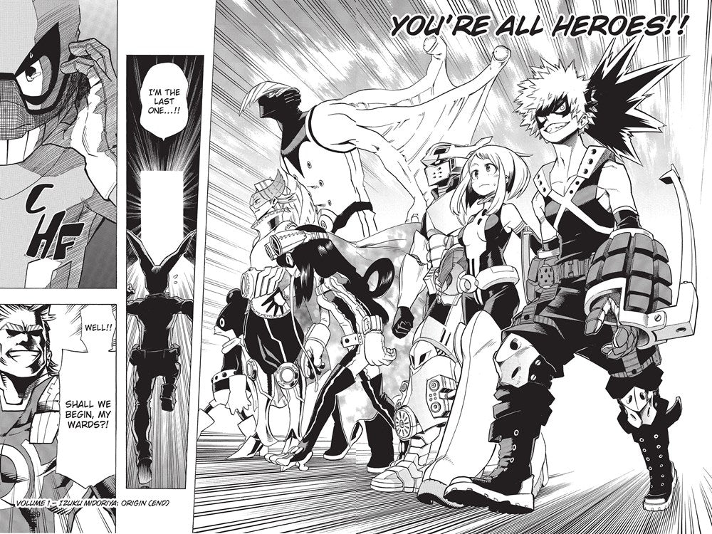 My Hero Academia, Vol. 1: Izuku Midoriya: Origin