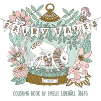 Fairy Tales Coloring Book: Published in Sweden as Sagolikt