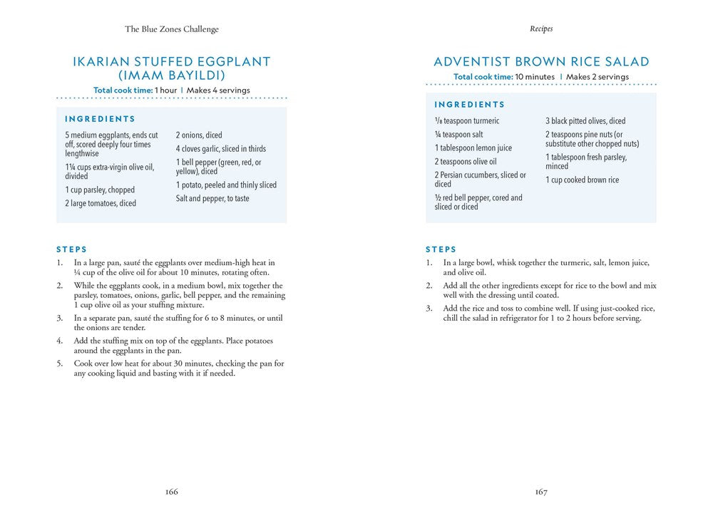 The Blue Zones Challenge: A 4-Week Plan for a Longer, Better Life