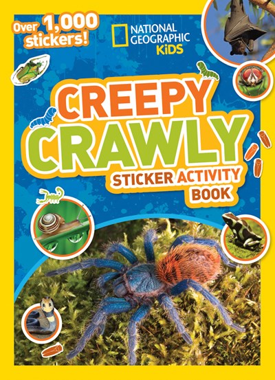 National Geographic Kids Creepy Crawly Sticker Activity Book: Over 1,000 Stickers!