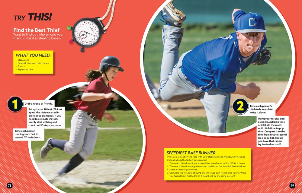 It's a Numbers Game! Baseball: The math behind the perfect pitch, the game-winning grand slam, and so much more!