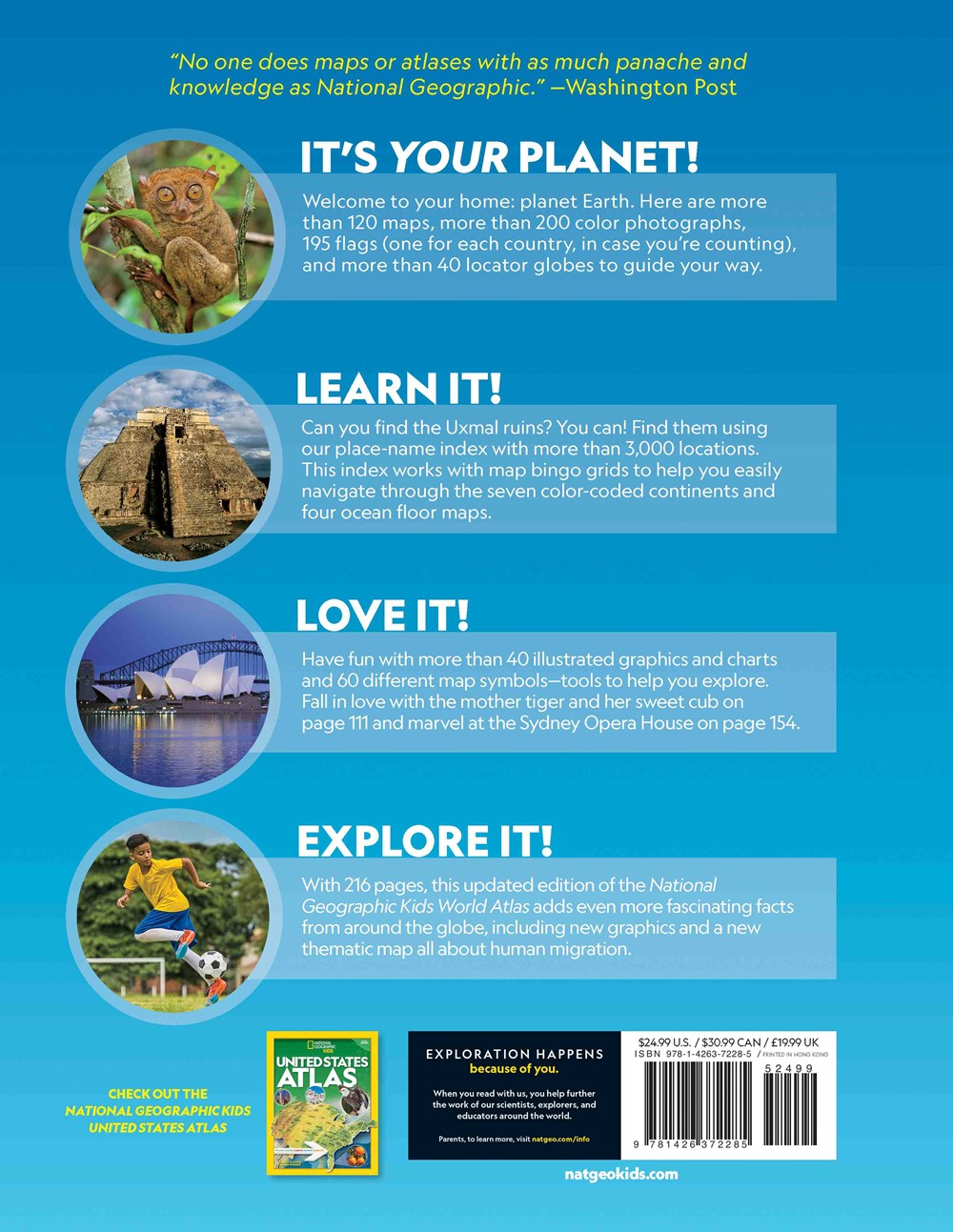 National Geographic Kids World Atlas 6th edition