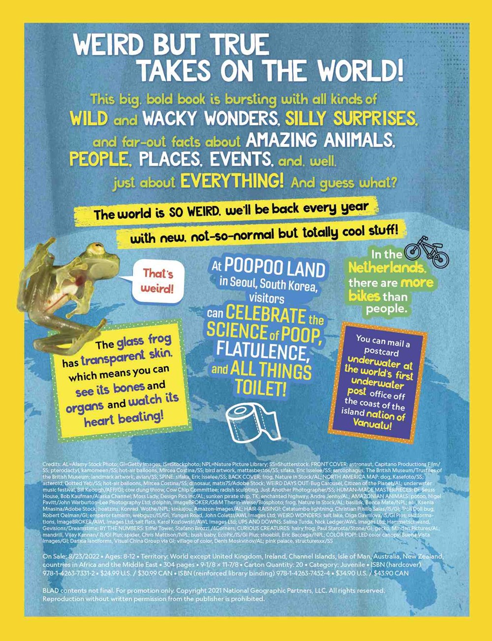 Weird But True World 2023: Incredible facts, awesome photos, and weird wonders#for THIS YEAR and beyond!