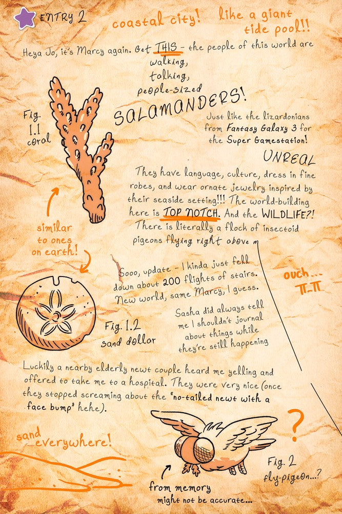 Disney Manga: Marcy's Journal - A Guide to Amphibia (Hardcover Edition)