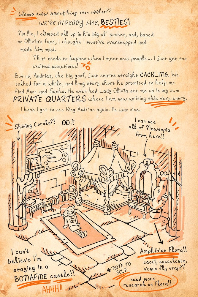 Disney Manga: Marcy's Journal - A Guide to Amphibia (Hardcover Edition)