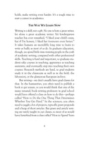 How to Write a Lot