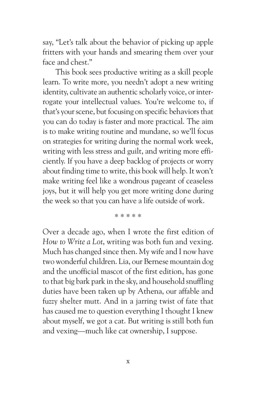 How to Write a Lot