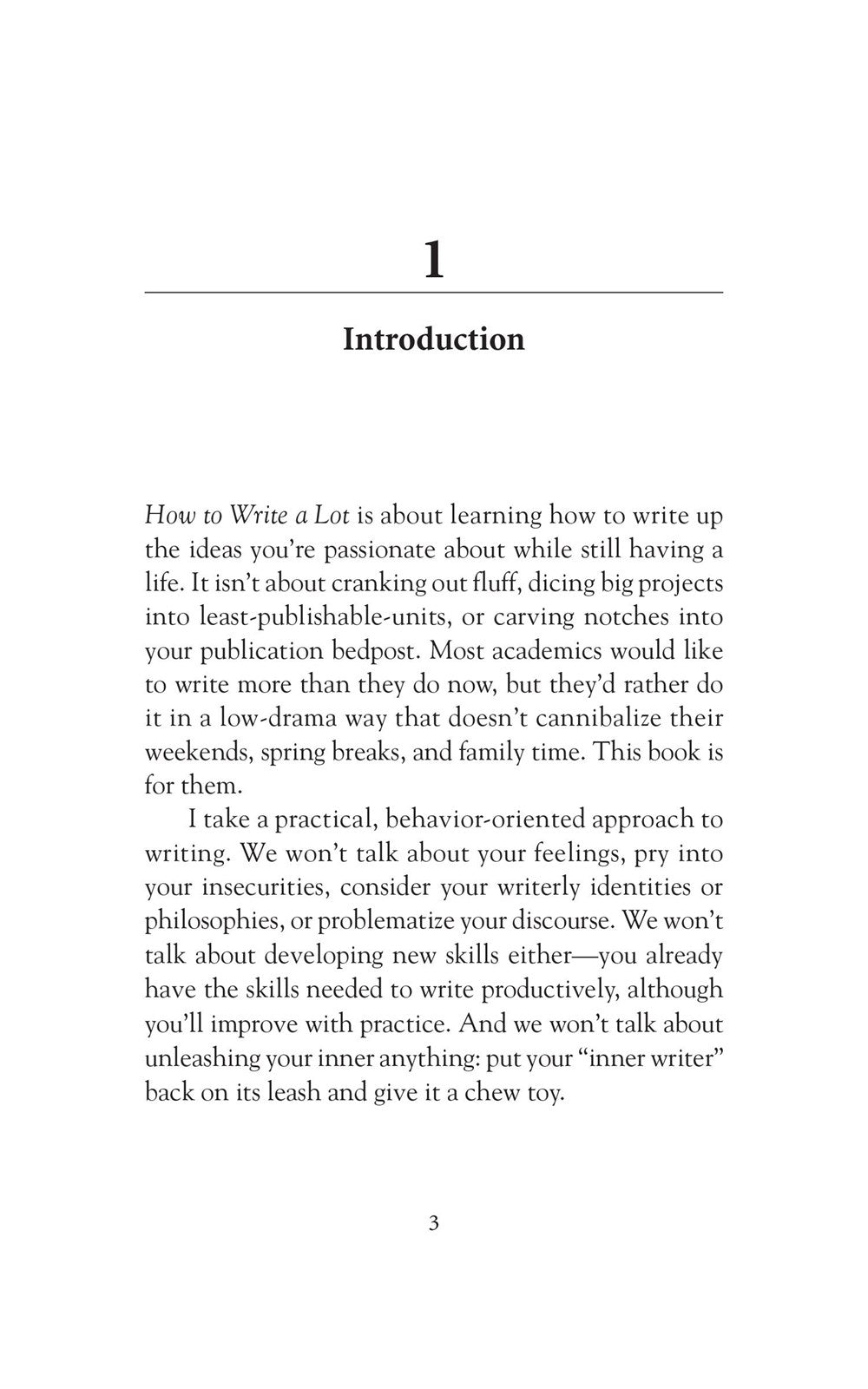 How to Write a Lot