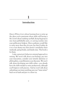 How to Write a Lot