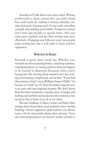 How to Write a Lot