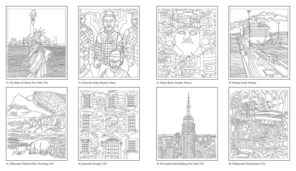 Extreme Dot-to-Dot Spectacular Places