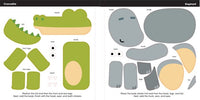 First Sticker Art: Zoo Animals : Use Stickers to Create 20 Cute Zoo Animals