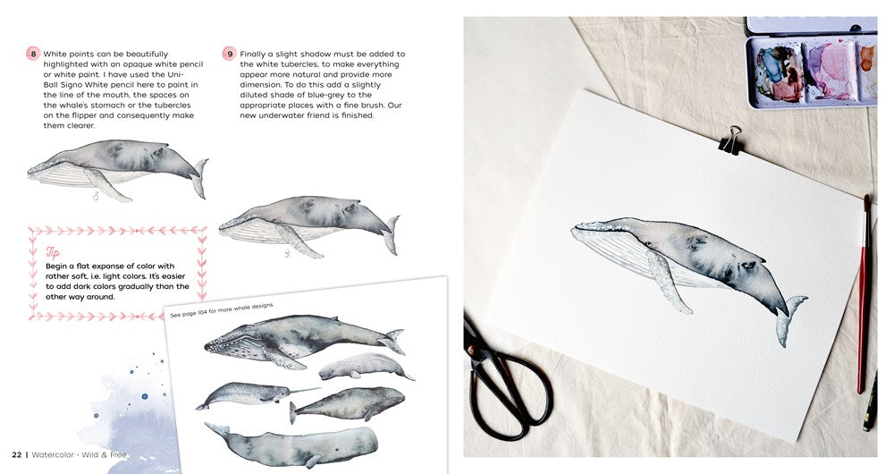 Watercolor Wild and Free