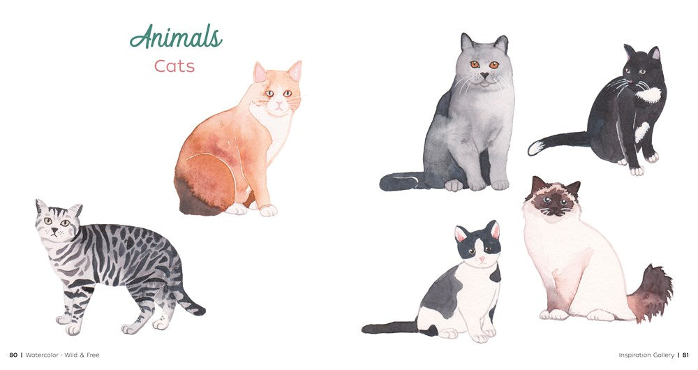 Watercolor Wild and Free