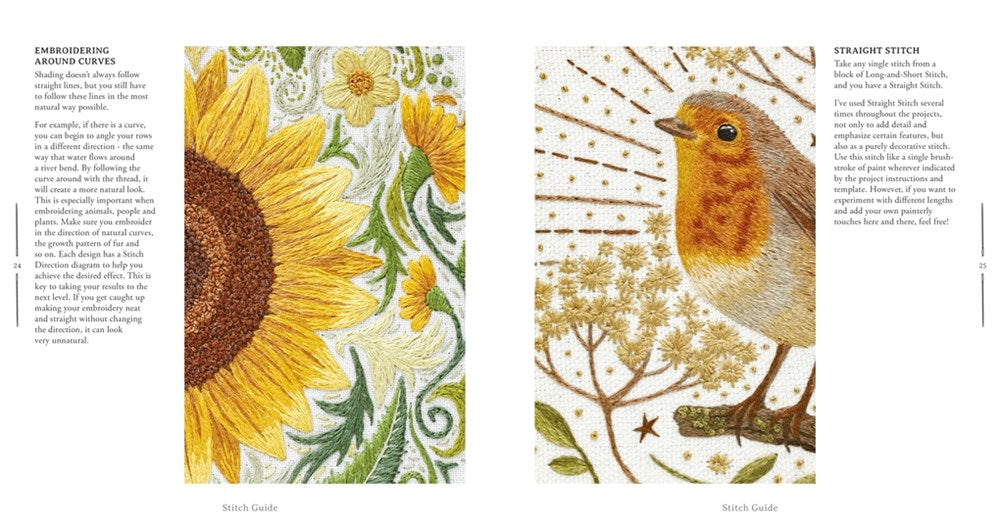 Paint with Thread: A step-by-step guide to embroidery through the seasons