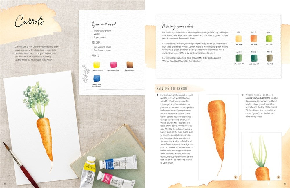 Watercolor for the Soul: Simple painting projects for beginners, to calm, soothe and inspire