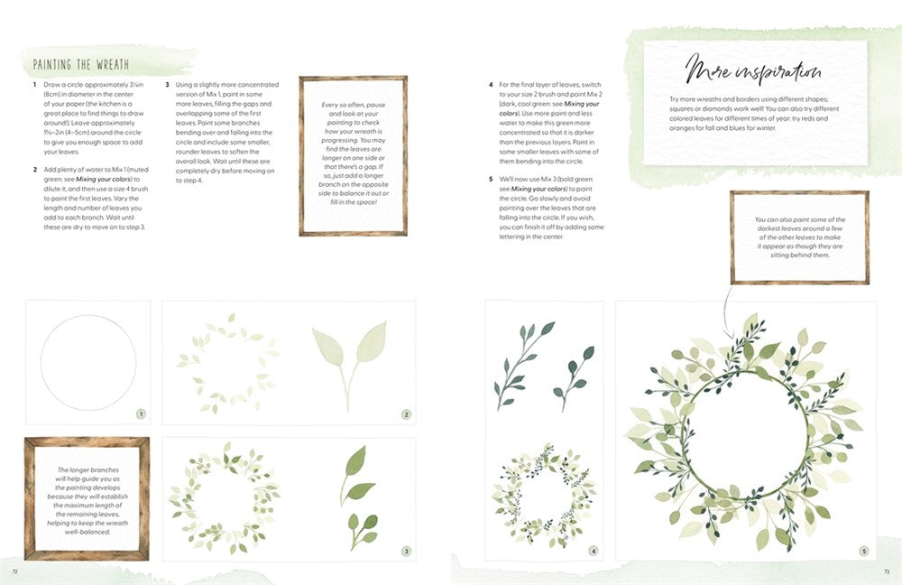 Watercolor for the Soul: Simple painting projects for beginners, to calm, soothe and inspire