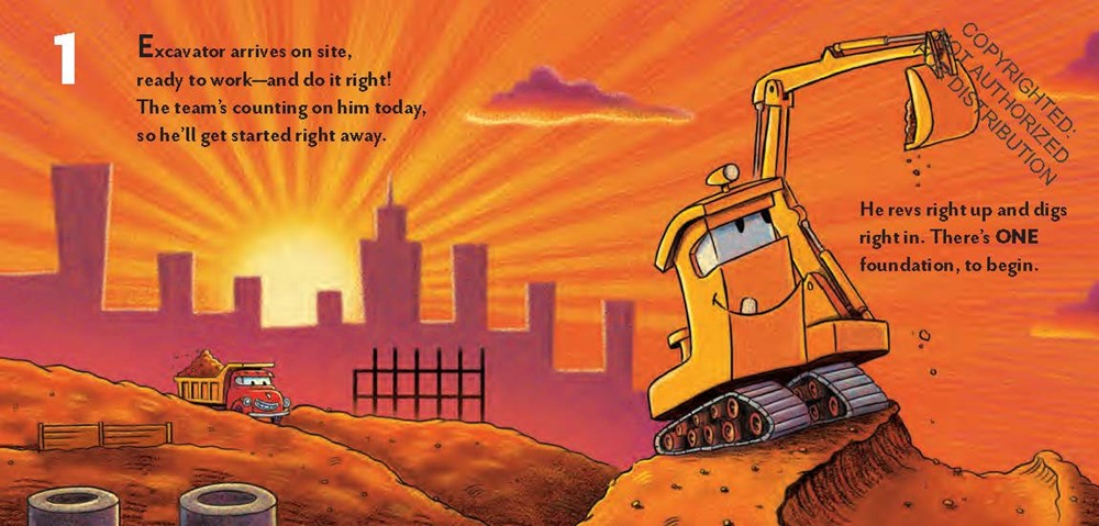 Excavator's 123: Goodnight, Goodnight, Construction Site